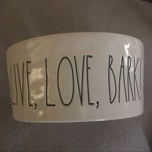 RaeDunn medium size dog dish